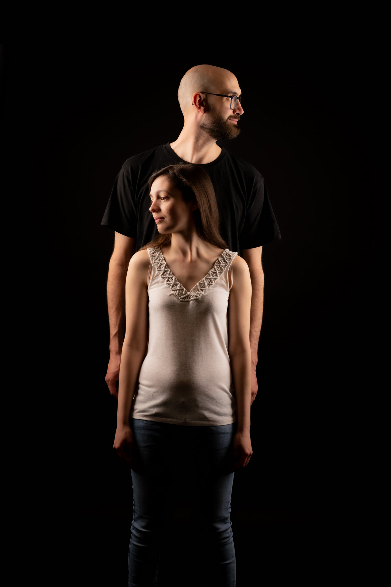 Vincent Guidoux en duo, face camera, souriant